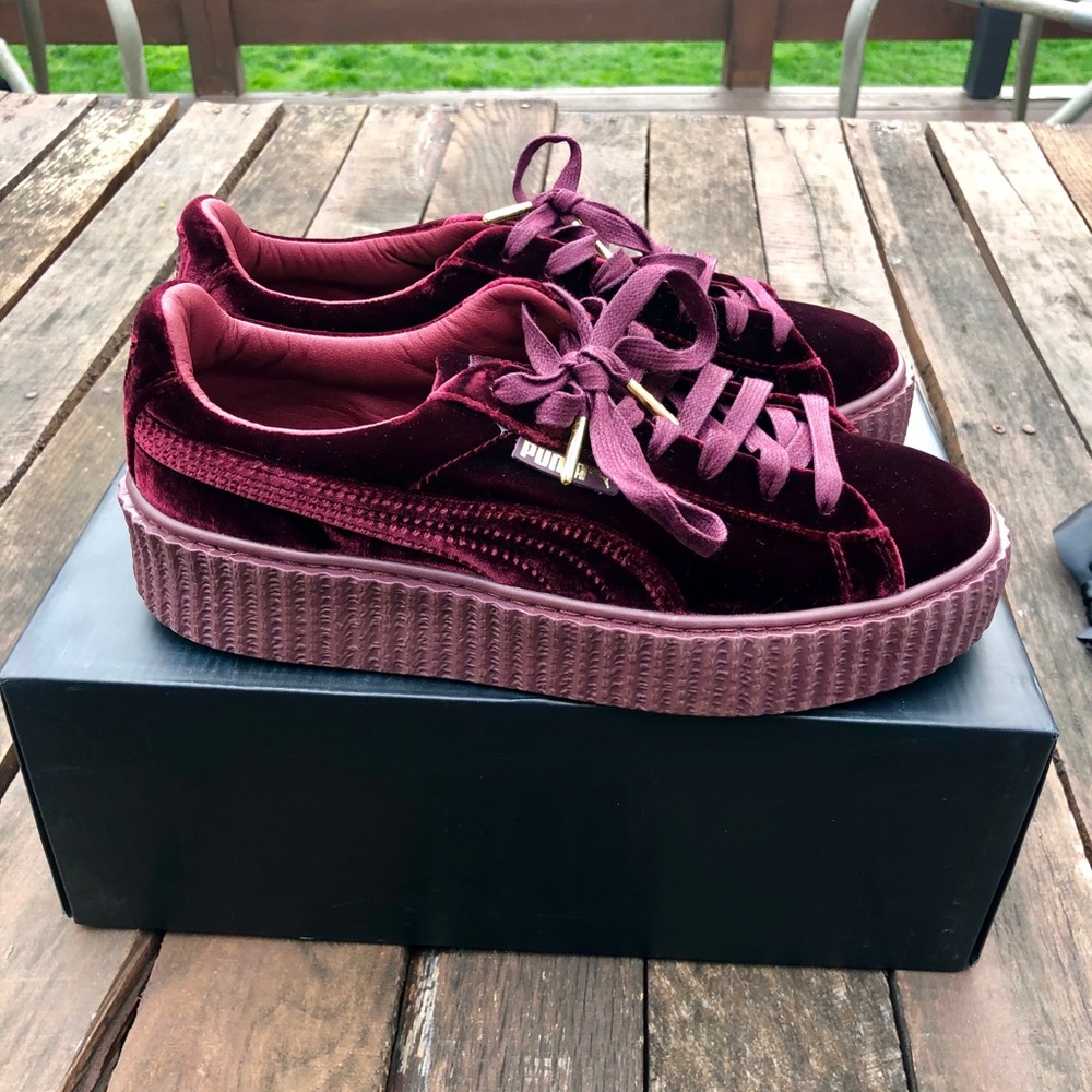 Rihanna Fenty Creeper Velvet